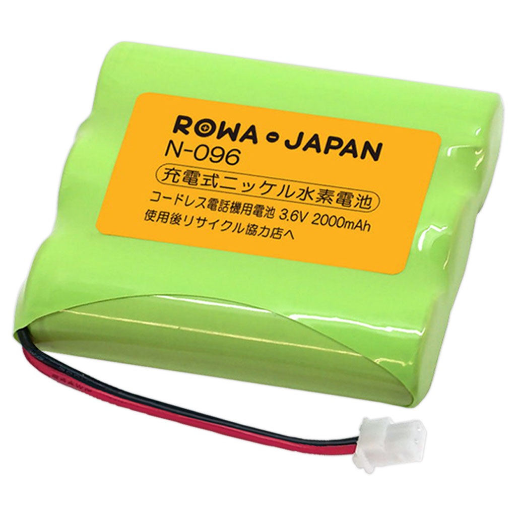 RO-002 コードレス電話/FAX用交換充電池 ロワ | ロワジャパン（バッテリーバンク） | 掃除機 電話機 スマホ カメラ バッテリー