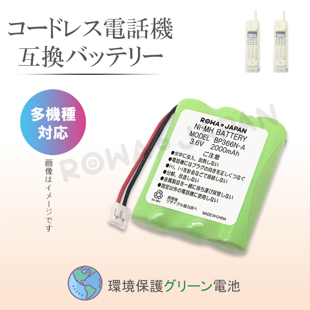 RW-210 コードレス電話/FAX用交換充電池 ロワ | ロワジャパン